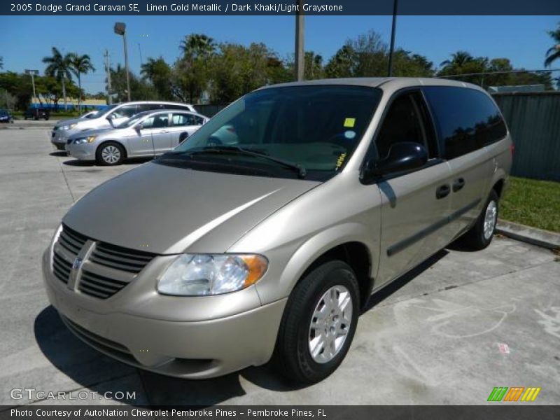 Front 3/4 View of 2005 Grand Caravan SE