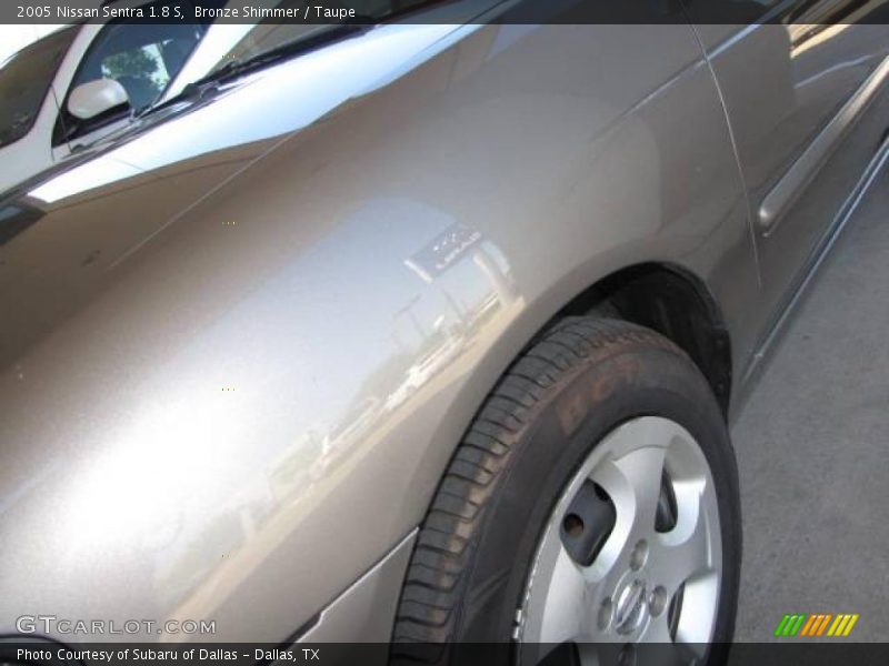 Bronze Shimmer / Taupe 2005 Nissan Sentra 1.8 S