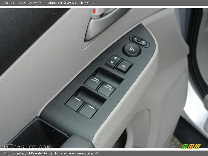 Alabaster Silver Metallic / Gray 2011 Honda Odyssey EX-L