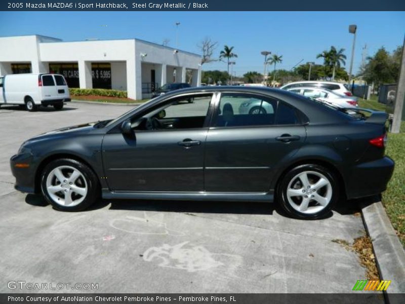  2005 MAZDA6 i Sport Hatchback Steel Gray Metallic