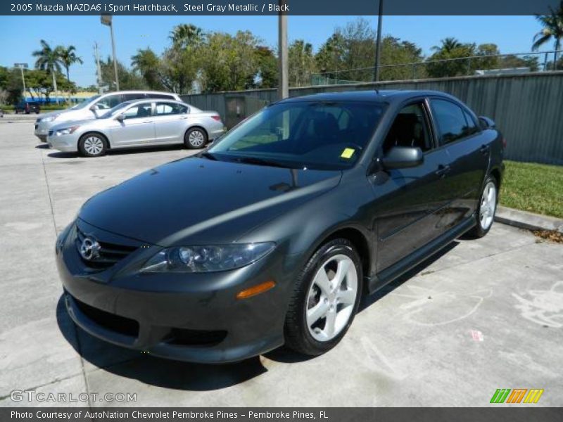 Front 3/4 View of 2005 MAZDA6 i Sport Hatchback