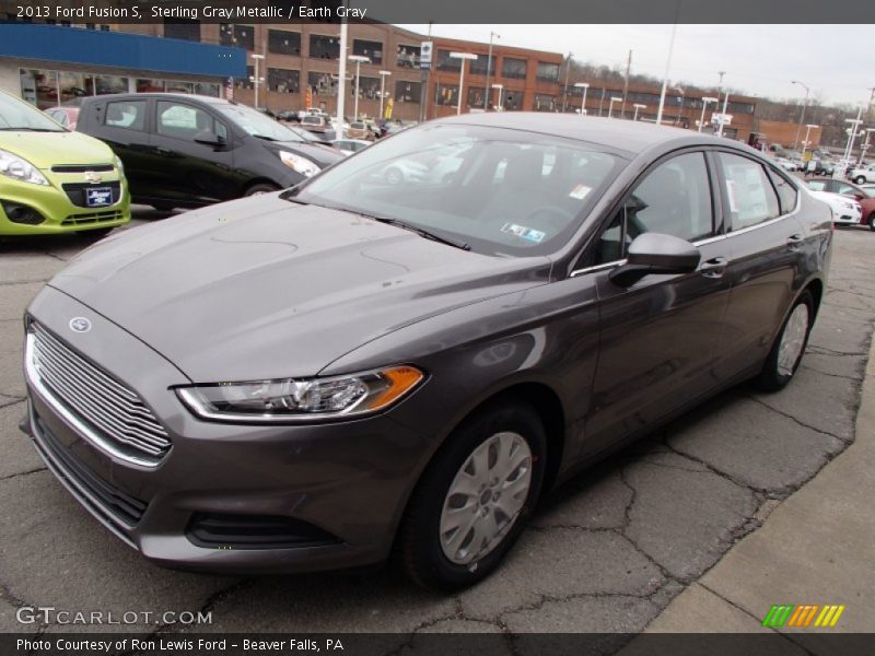 Sterling Gray Metallic / Earth Gray 2013 Ford Fusion S
