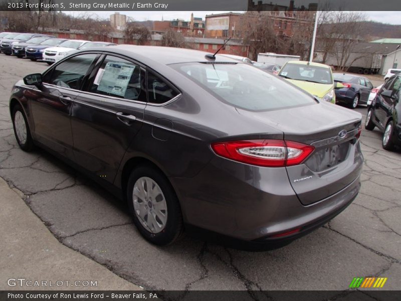 Sterling Gray Metallic / Earth Gray 2013 Ford Fusion S