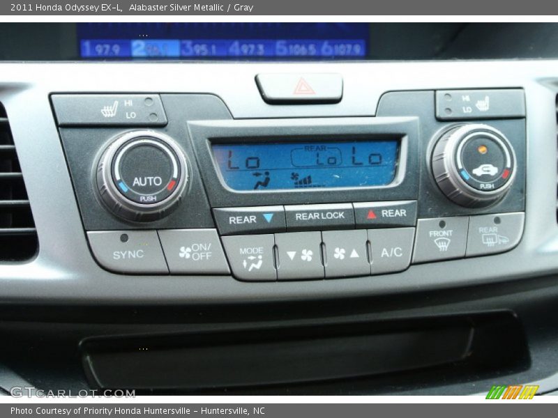 Alabaster Silver Metallic / Gray 2011 Honda Odyssey EX-L