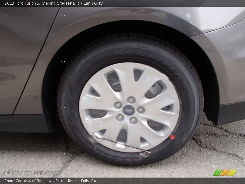 Sterling Gray Metallic / Earth Gray 2013 Ford Fusion S
