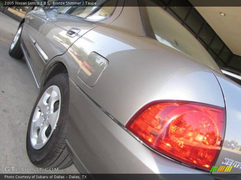 Bronze Shimmer / Taupe 2005 Nissan Sentra 1.8 S