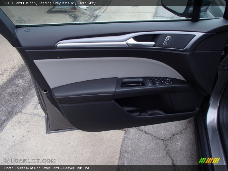 Sterling Gray Metallic / Earth Gray 2013 Ford Fusion S