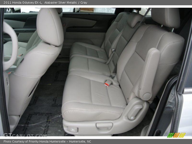 Alabaster Silver Metallic / Gray 2011 Honda Odyssey EX-L