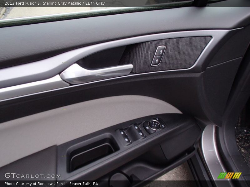 Sterling Gray Metallic / Earth Gray 2013 Ford Fusion S