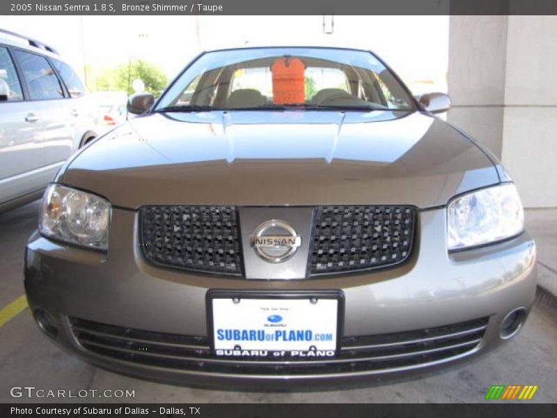 Bronze Shimmer / Taupe 2005 Nissan Sentra 1.8 S