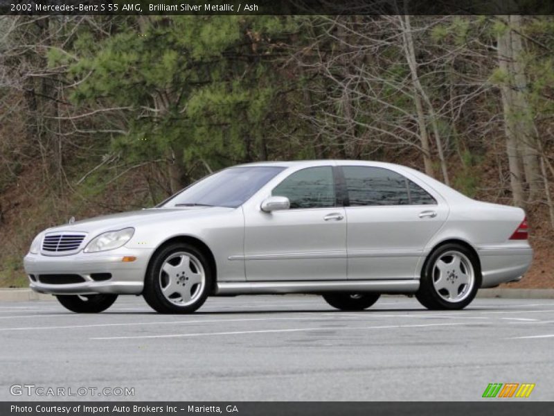  2002 S 55 AMG Brilliant Silver Metallic