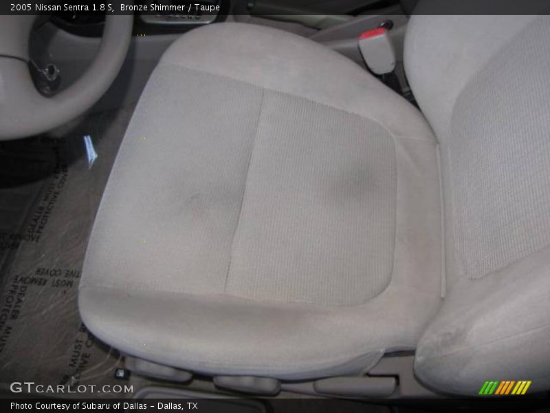 Bronze Shimmer / Taupe 2005 Nissan Sentra 1.8 S