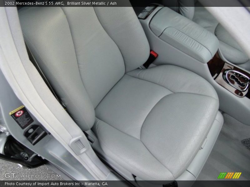 Front Seat of 2002 S 55 AMG