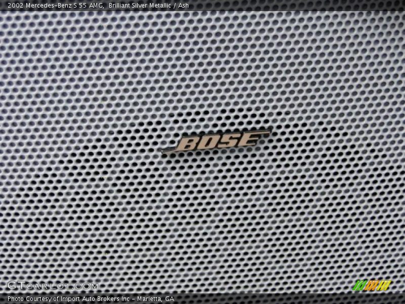 Brilliant Silver Metallic / Ash 2002 Mercedes-Benz S 55 AMG