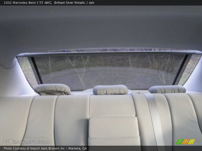 Brilliant Silver Metallic / Ash 2002 Mercedes-Benz S 55 AMG