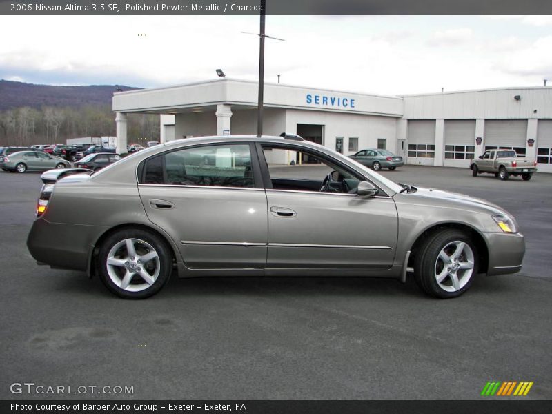 Polished Pewter Metallic / Charcoal 2006 Nissan Altima 3.5 SE