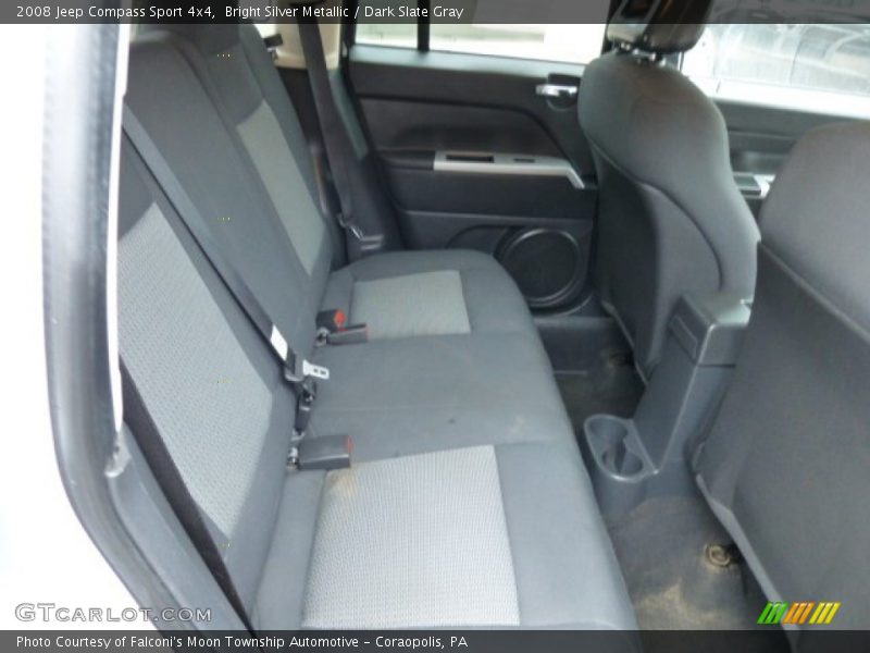Bright Silver Metallic / Dark Slate Gray 2008 Jeep Compass Sport 4x4
