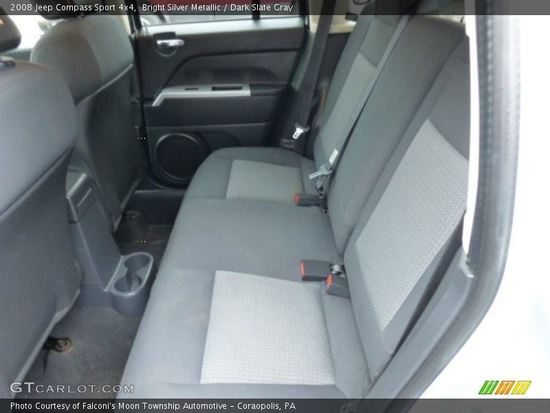 Rear Seat of 2008 Compass Sport 4x4
