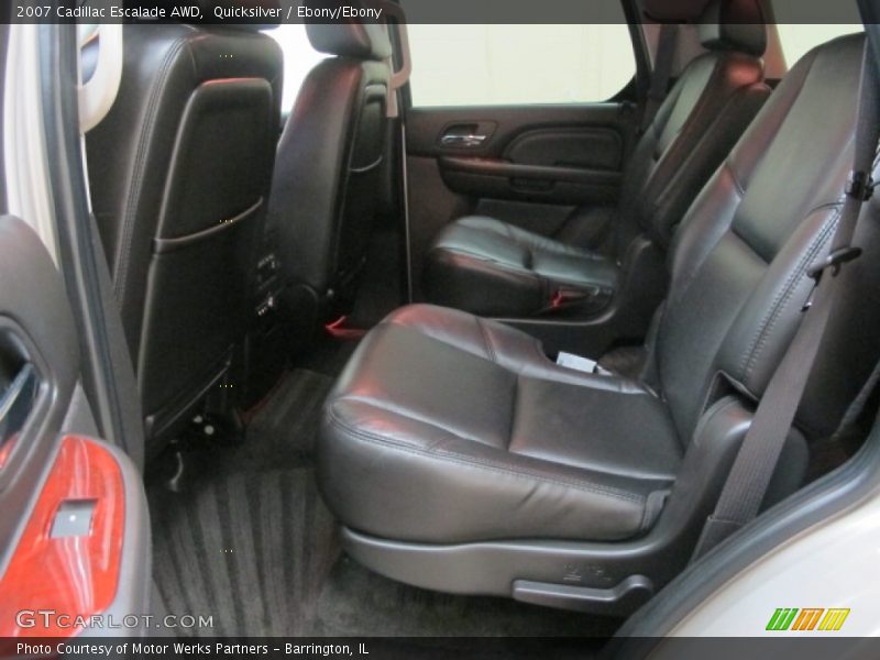 Quicksilver / Ebony/Ebony 2007 Cadillac Escalade AWD