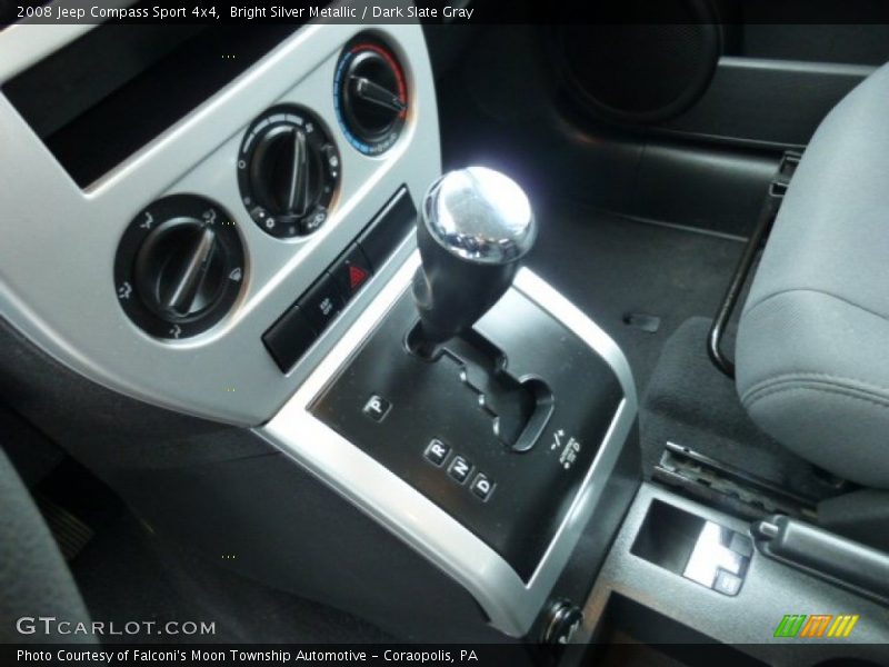  2008 Compass Sport 4x4 CVT2 AutoStick Automatic Shifter