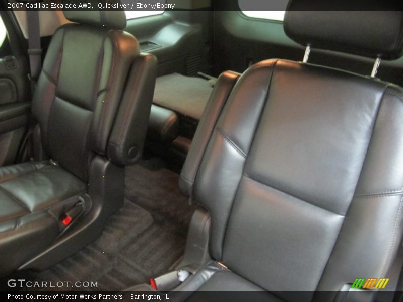Quicksilver / Ebony/Ebony 2007 Cadillac Escalade AWD