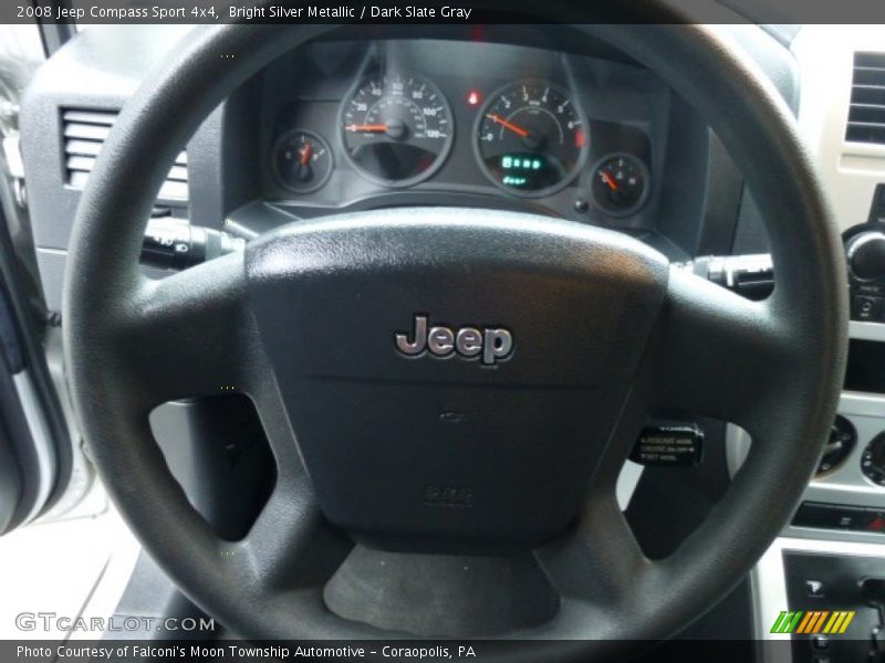  2008 Compass Sport 4x4 Steering Wheel
