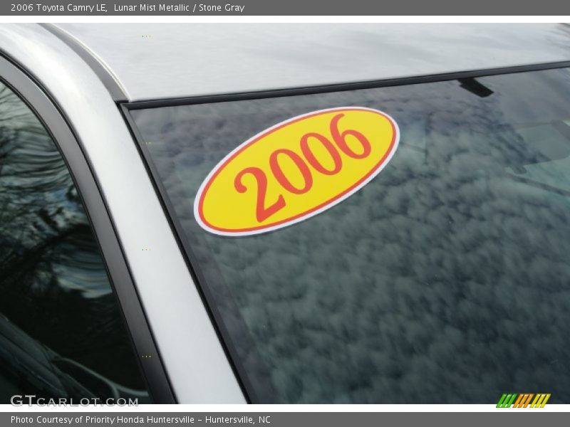 Lunar Mist Metallic / Stone Gray 2006 Toyota Camry LE