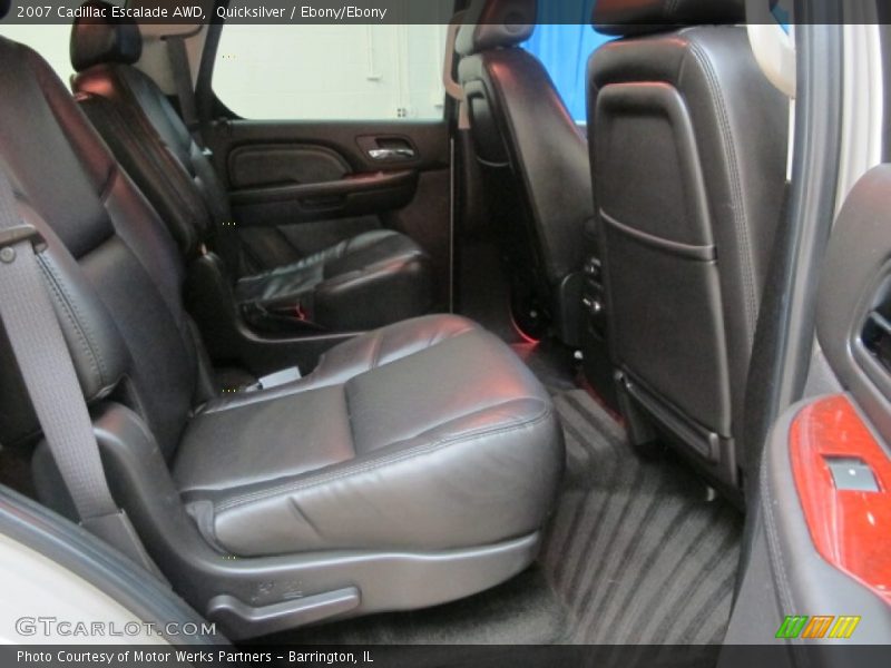 Quicksilver / Ebony/Ebony 2007 Cadillac Escalade AWD