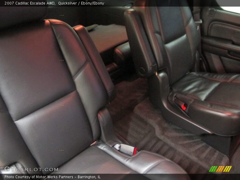 Quicksilver / Ebony/Ebony 2007 Cadillac Escalade AWD