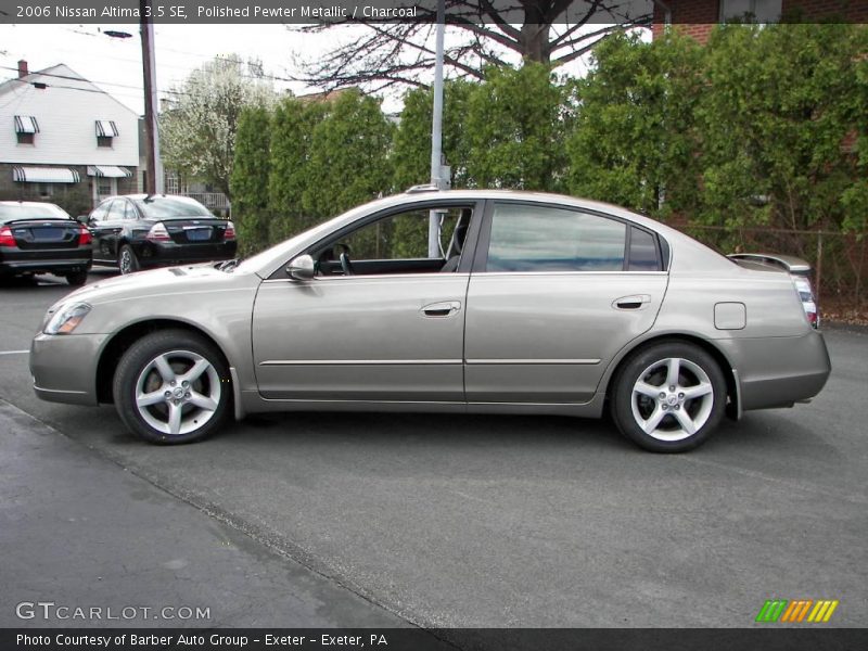 Polished Pewter Metallic / Charcoal 2006 Nissan Altima 3.5 SE