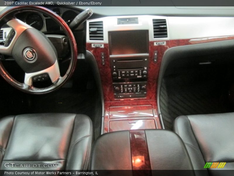 Quicksilver / Ebony/Ebony 2007 Cadillac Escalade AWD