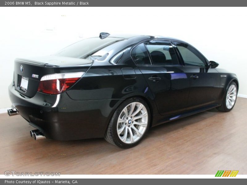 Black Sapphire Metallic / Black 2006 BMW M5