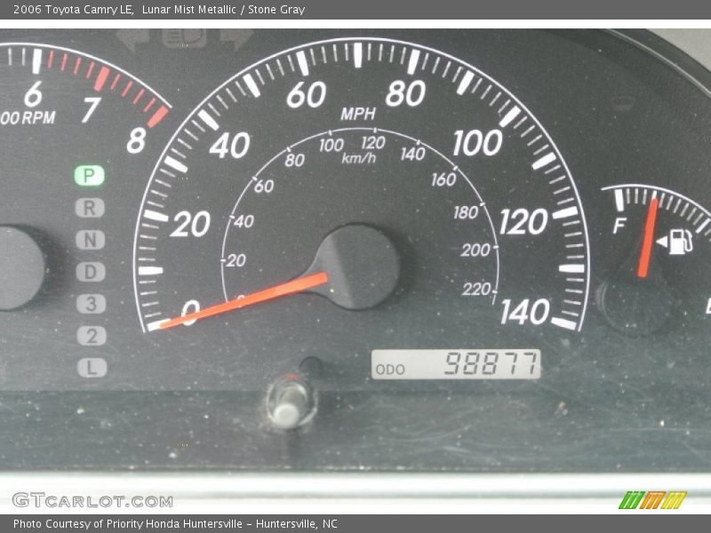 Lunar Mist Metallic / Stone Gray 2006 Toyota Camry LE