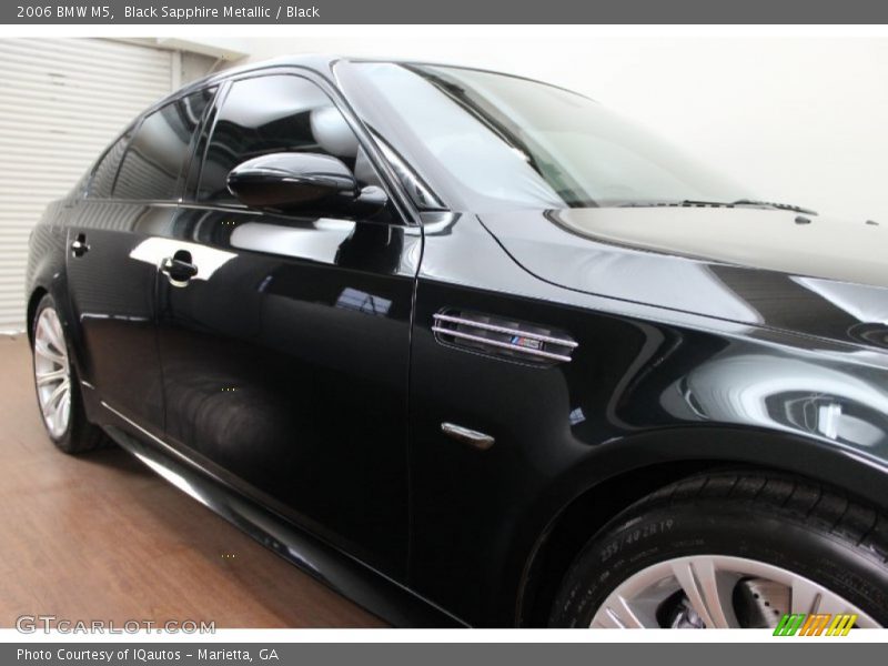 Black Sapphire Metallic / Black 2006 BMW M5