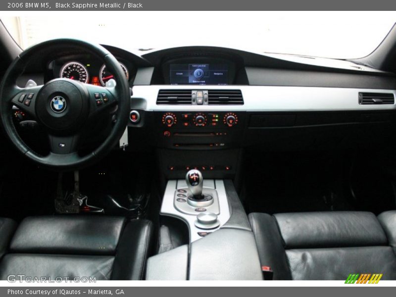 Dashboard of 2006 M5 