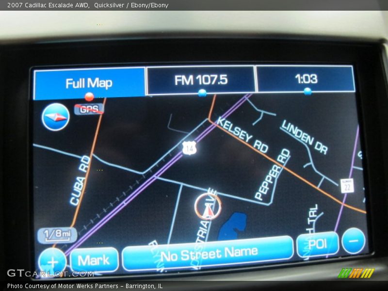 Quicksilver / Ebony/Ebony 2007 Cadillac Escalade AWD