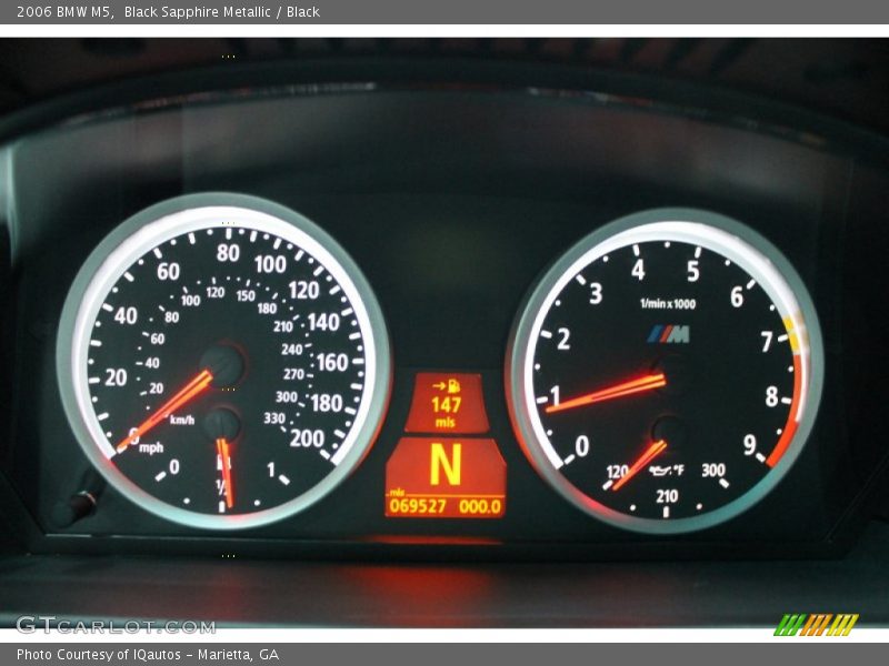  2006 M5   Gauges