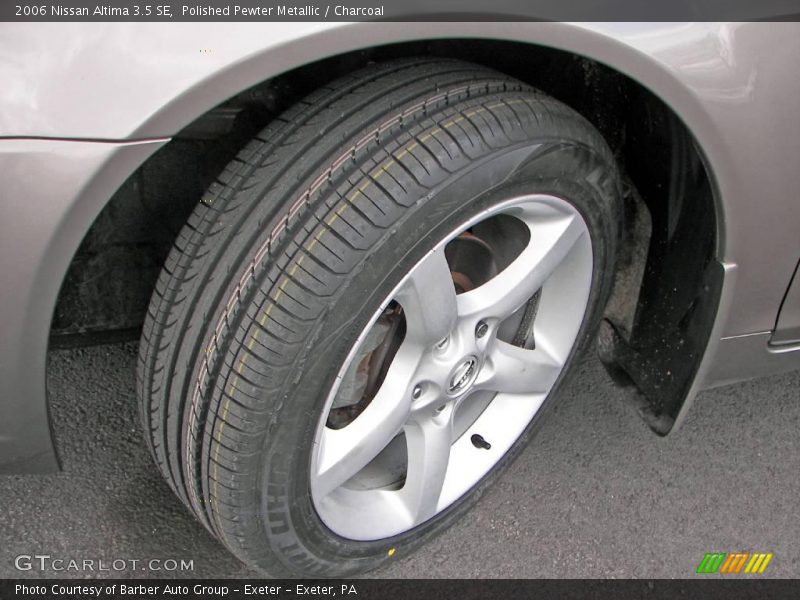 Polished Pewter Metallic / Charcoal 2006 Nissan Altima 3.5 SE