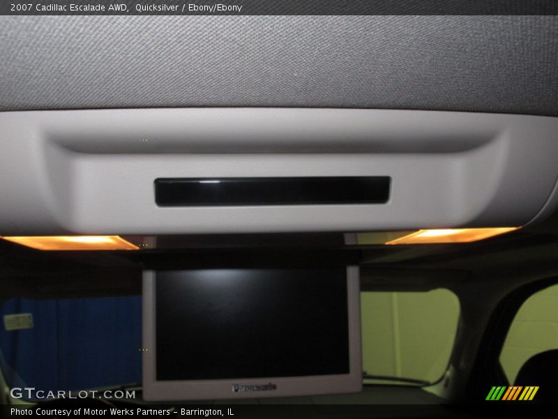 Quicksilver / Ebony/Ebony 2007 Cadillac Escalade AWD