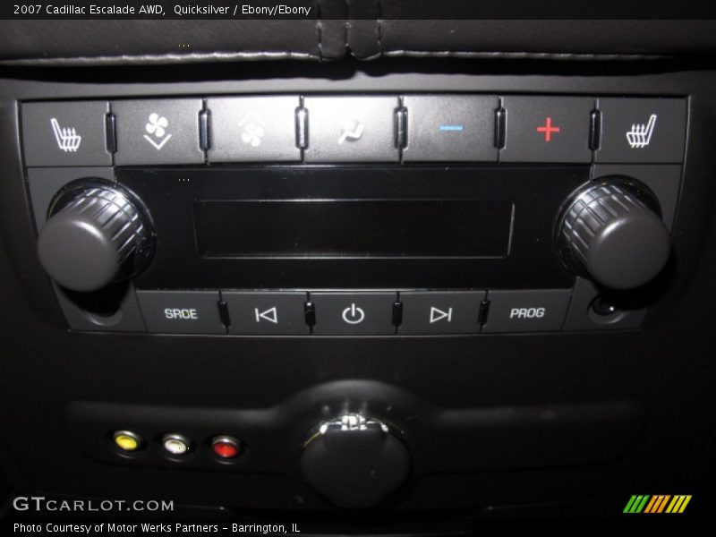 Quicksilver / Ebony/Ebony 2007 Cadillac Escalade AWD