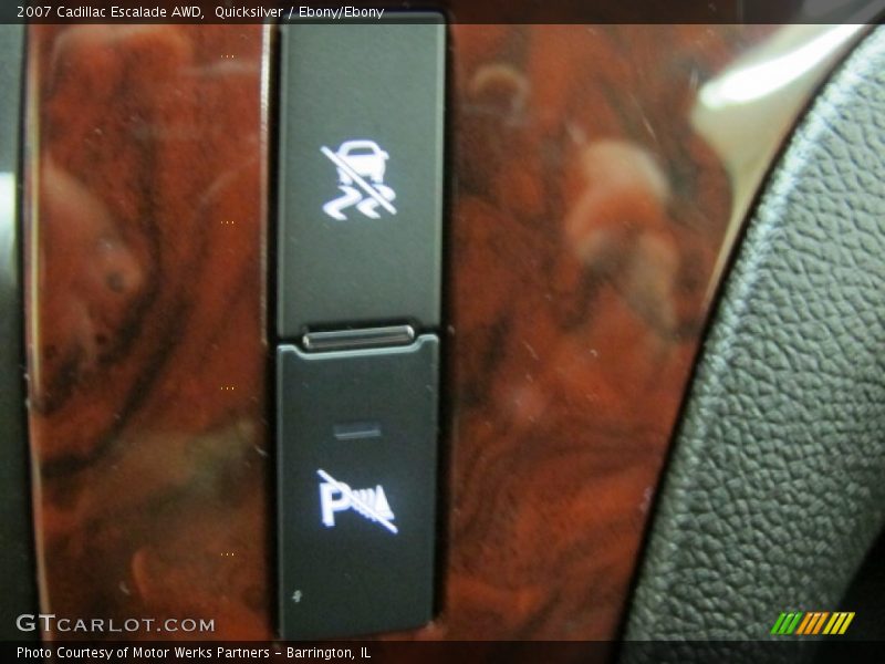 Quicksilver / Ebony/Ebony 2007 Cadillac Escalade AWD