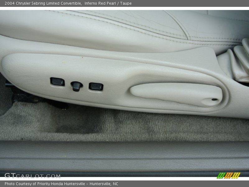 Controls of 2004 Sebring Limited Convertible