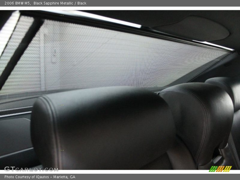 Black Sapphire Metallic / Black 2006 BMW M5