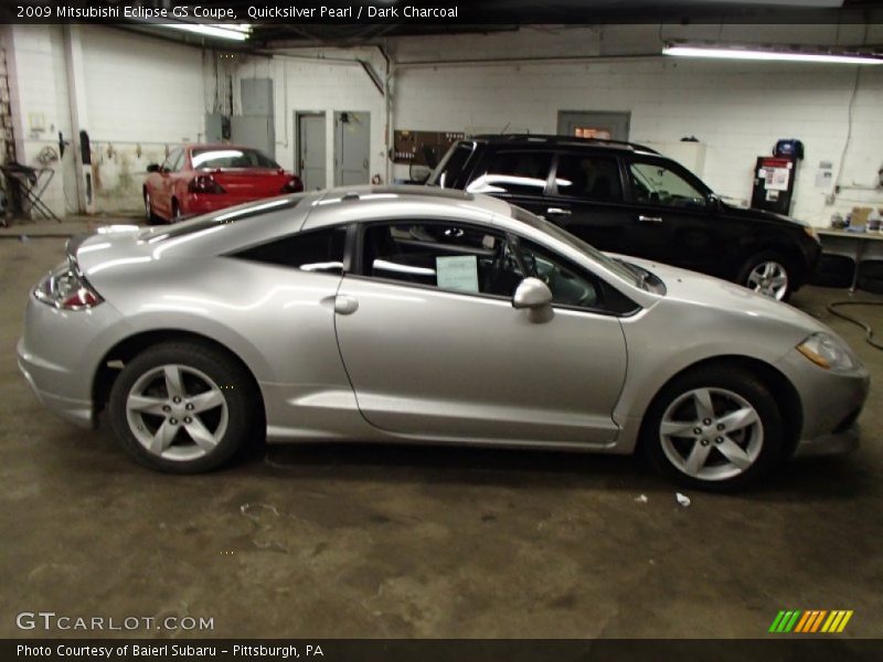 Quicksilver Pearl / Dark Charcoal 2009 Mitsubishi Eclipse GS Coupe