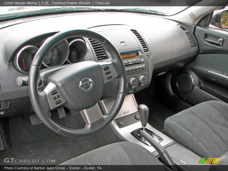 Polished Pewter Metallic / Charcoal 2006 Nissan Altima 3.5 SE