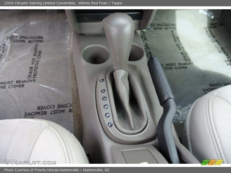  2004 Sebring Limited Convertible 4 Speed Automatic Shifter