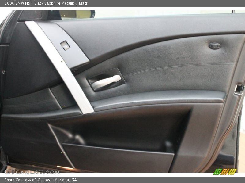 Black Sapphire Metallic / Black 2006 BMW M5