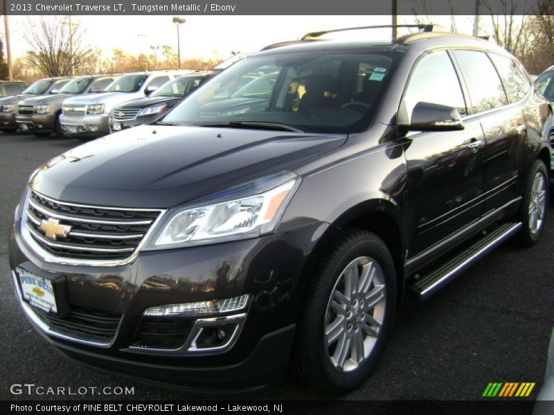 Tungsten Metallic / Ebony 2013 Chevrolet Traverse LT