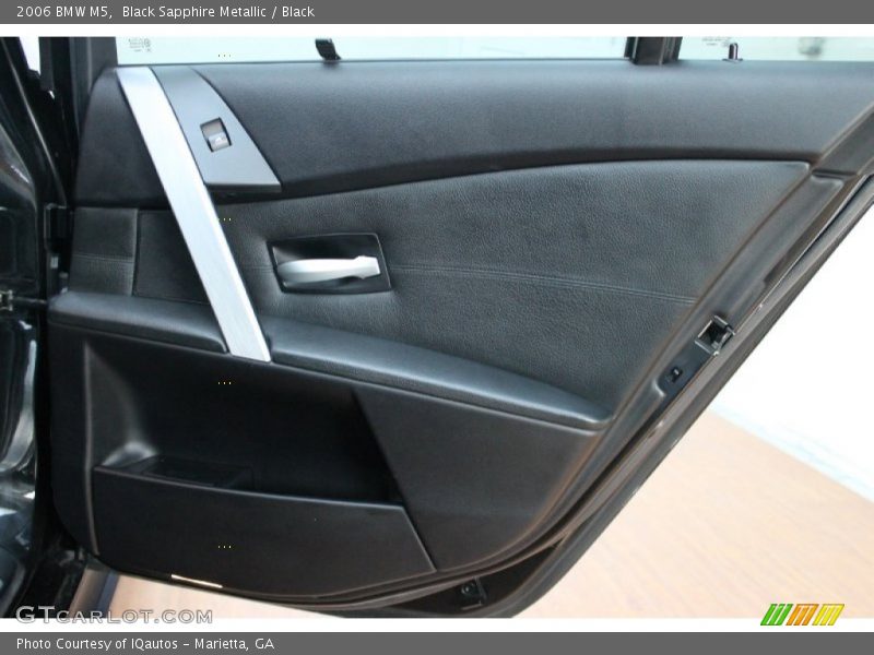 Black Sapphire Metallic / Black 2006 BMW M5