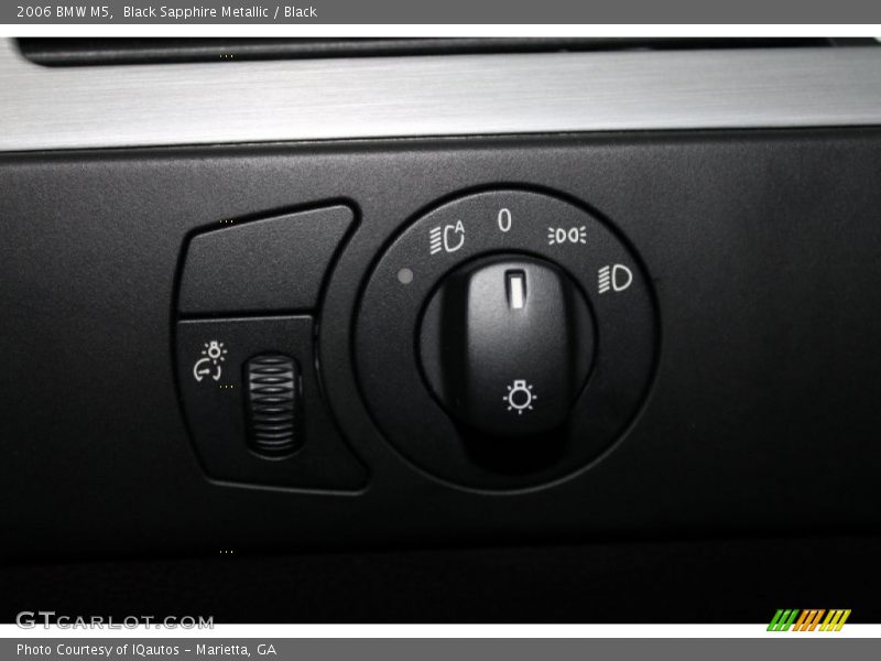 Black Sapphire Metallic / Black 2006 BMW M5
